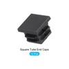 METALLIXITY Square Tube End Cap(19 x 19mm) 12Pcs, Plastic Plugs