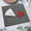 Creative Home Natural Slate Stone 12" Square Cheese Serving Board,