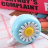 Toddmomy Daisy Bike Bell, Handlebar Bell Cycling Ring Bell Horns