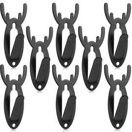 European Mount Skull Hanger Deer Skull Hooks Antler Style Mounts Deer Skull Hanging and Mounting Easy Installation for Living Room Bedroom Home Decor Indoor and Outdoor Use (8 Pieces)