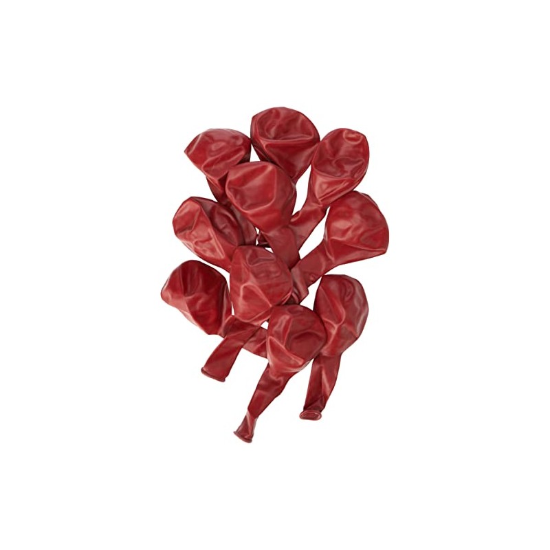 Scarlet Red Premium Latex Balloons (30cm) Pack of 10 -