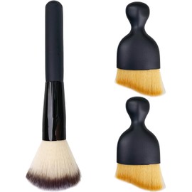 Paquete de 3 plumeros de microfibra, pequeños cepillos de polvo, plumero de plumas, fibras suaves, eliminación eficiente de polvo, herramienta de limpieza, perfecta para computadoras, teclados