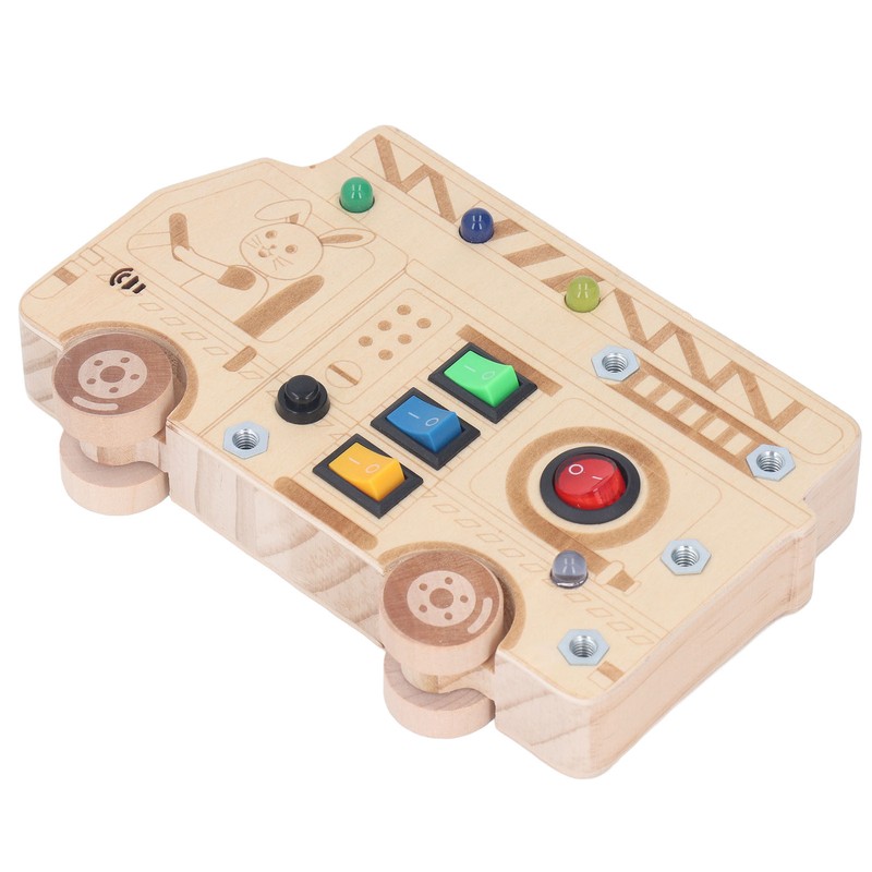 Light Up Switch Sensory Toy Simulation Learning Traffic Rules Exercise