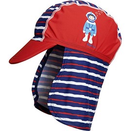 Playshoes Boy's Bademütze Taucher mit UV-Schutz Hat, Red (rot), Small (Manufacturer size: 49cm)