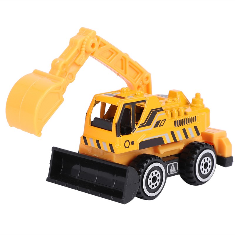 6pcs 1:64 Engineering Car Model Alloy Construction Vehicle Car Model