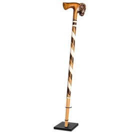 Yaocom Cane Stand Walking Stick Staff Rack Rod Holder Display Stand Holders for Standard Tipped Canes Entryway Umbrellas Walking Crutches