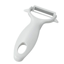 Shimomura Kogyo ATP-736 Amai Dining Room Titanium Peeler, White