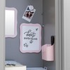 U Brands Locker Accessories Kit, Back to School Essentials, Blush,