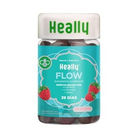 Gomitas Relajantes Día Heally Stress Free Sabor Frambuesa Adultos Teanina Gaba 100 Natural Veganas Azúcar Gluten Contiene Gominolas