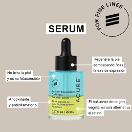 Suero Rejuvenecedor Acure Con Bakuchiol Sérum Bifasico 20 Ml