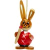 Sikora OD07 Easter Decoration Easter Bunny Figures Wooden for Hanging