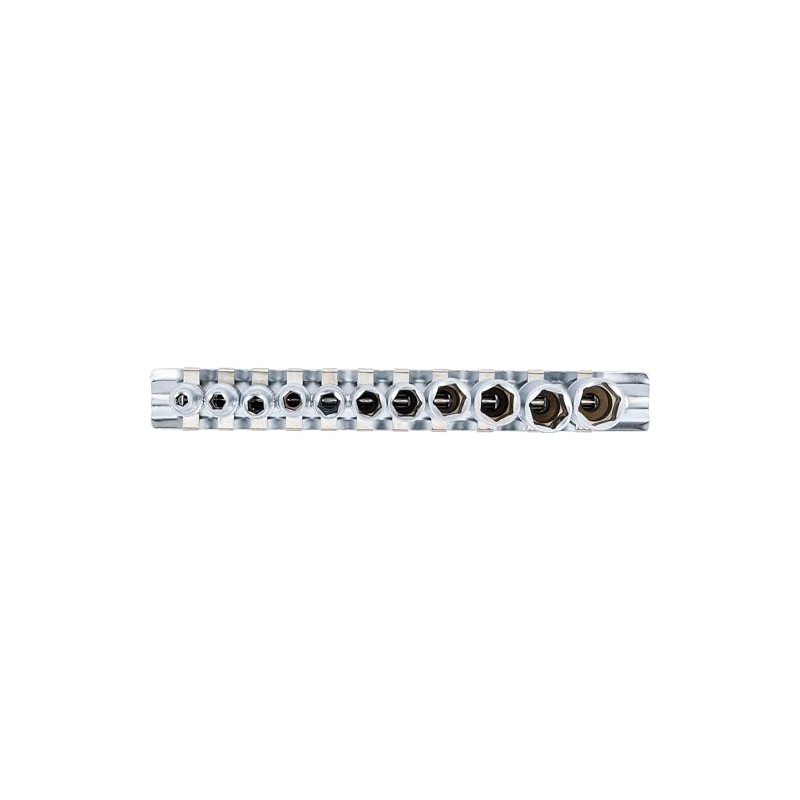 BGS 2221 Drive 6.3 mm (1/4) 11-Piece Set Deep Sockets