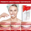 Yejoby Probiotics Bright White Toothpaste, Sp-6 Ultra Whitening Toothpaste, Sp