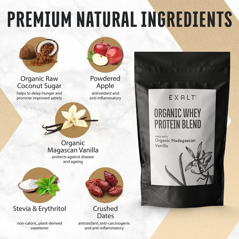EXALT | 7hr Triple Release Protein Blend: Grass Fed Whey