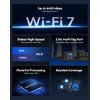 Cudy BE6500 WiFi 7 Router Dual Band Gaming Router, 2.5G