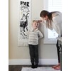 Wee Gallery Bloom Canvas Growth Chart - Wall Hanging Height