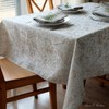 Linen & Cotton Jacquard Damask Tablecloth Fabric Cervo - 100%