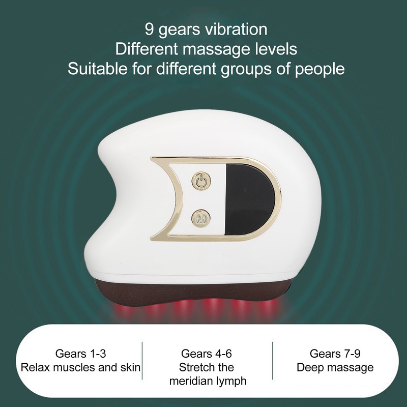 Electric Stone Needle Scraping Board Hot Compress Face Sculpting Rechargeable