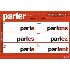 Teacher's Discovery Regular French Verbs Chart Set