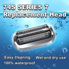 74S Series 7 Electric Replacement Shaver Head Accessories Series 7 Electric Shaver blade Compatible with Braun Series 7 7120s, 7125s, 7127cs, 7171cc, 7175cc, 7185cc and 7189cc