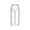 39817 Open Side Jersey Pants (Women), Beige, LL