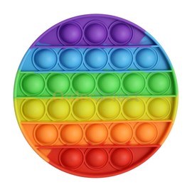 Fenzer Rainbow Pop Fidget Toys, Its Poppers Bubble with Pop Sound Sensory