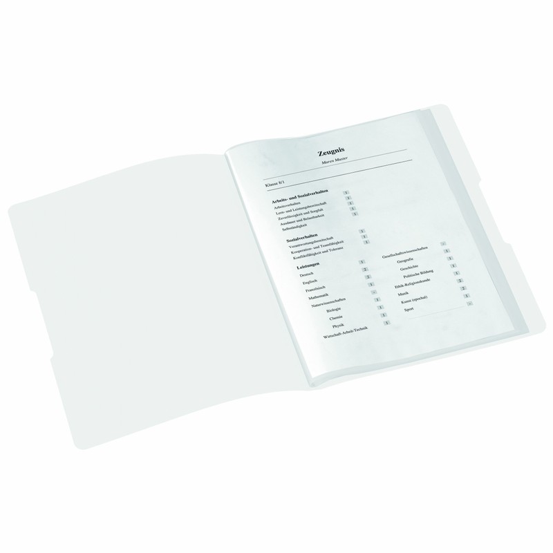 Herlitz 11208386 Display Folder A4 Polypropylene 20 Sheets White