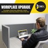 OBEX Acoustical Cubicle Privacy Screen Extender Desk Panel & Office