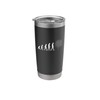 Artificial Intelligence AI Evolution Neural Network Stainless Steel Insulated Tumbler