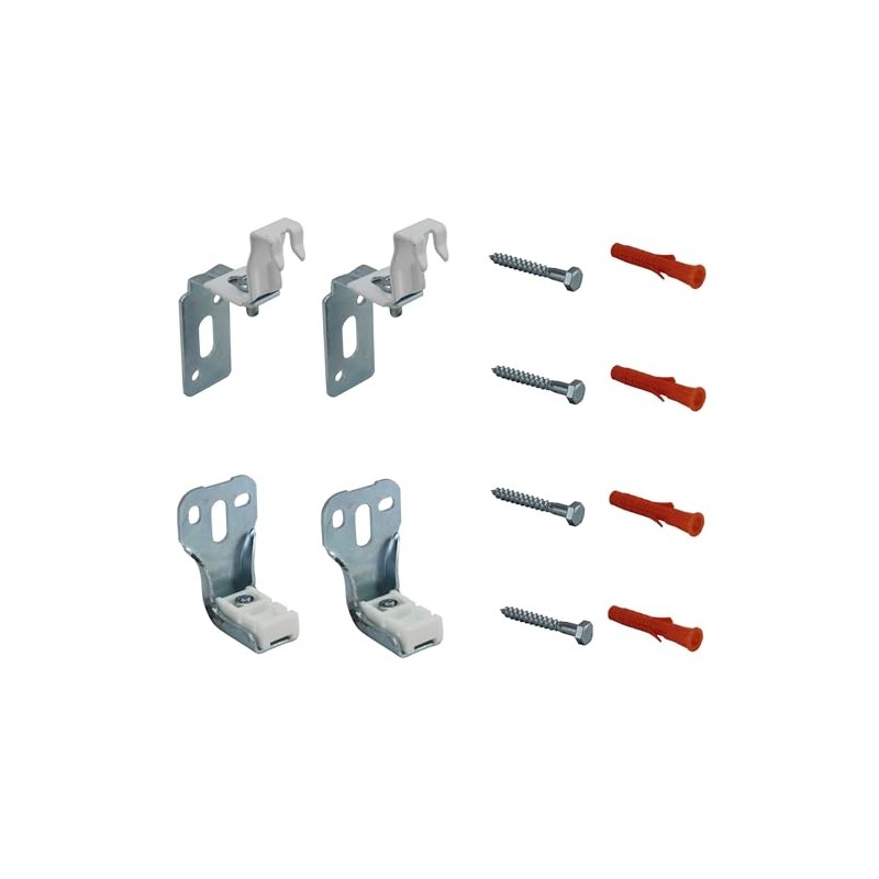 Jabema 2x Radiator Mounting without Bracket, Wall Bracket Radiator Console,