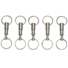 EBOOT 5 Pack Quick Release Detachable Keychain Dual Pull Apart