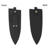 Qchengsan Cowhide Leather Knife Sheath, 8 Inch Chef Knife Guard,