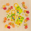 Fun Express Pumpkin Door Hanger Sticker Scenes - 12 Pc