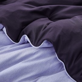 Byourbed Yoga Pants® - Coma Inducer® Oversized Queen Cooling Comforter Set - Sweet Lavender x Midnight Purple