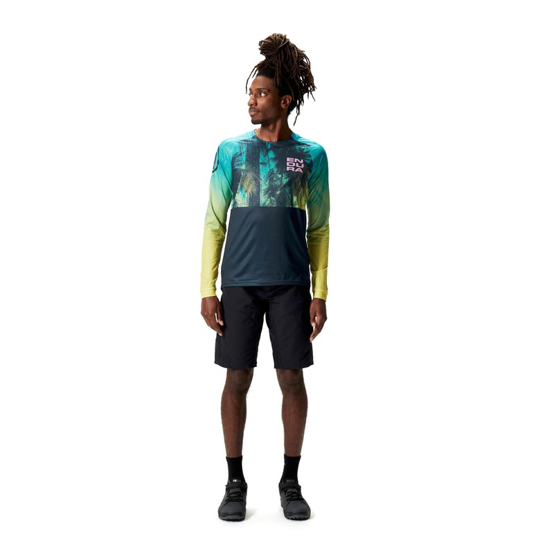 Endura Hummvee Baggy Shorts für Herren, Schwarz, S