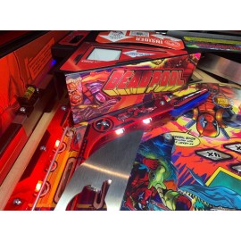 Stern Pinball Deadpool Pinball Mod Apron Wall Decal( SOLD AS A PAIR)