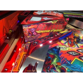 Stern Pinball Deadpool Pinball Mod Apron Wall Decal( SOLD AS A PAIR)