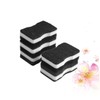 OHPHCALL 2sets Black Dish Wash Sponge Kitchen Cleaning Sponge Pad