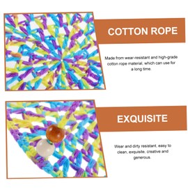 WOONEKY Bearded Dragon Lizard Hammock Reptile Hanging Bed for Cats and Lizards Easy to Clean Durable Fun Sleeping Playing Space for Terrarium Use