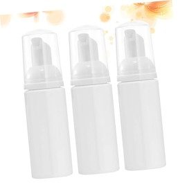 LABRIMP 3pcs Foam Pump Bottles for Liquid Soap Lotion Refillable Travel Containers Press Dispenser Easy to Clean for Home Travel Toiletries