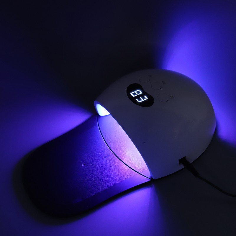 48W UV LED Gel Nail Lamp Painless Removable Nail Dryer