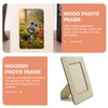 Operitacx Unfinished Wooden Photo Frame Boys and Girls Art Frame