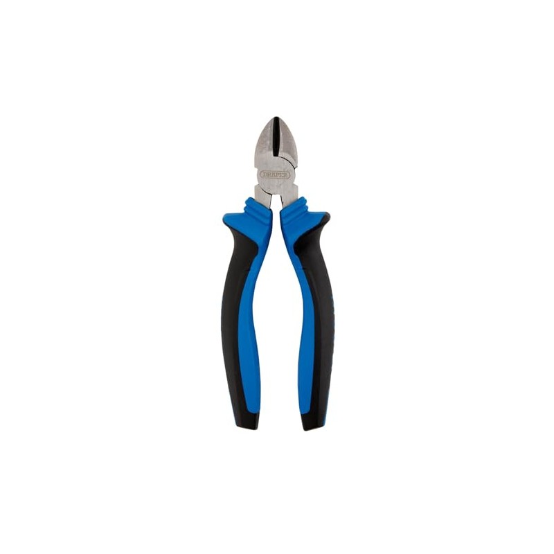 Draper 44145 Diagonal Side Cutter with Soft Grip, 160mm