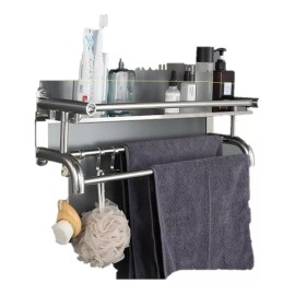 yuqing.fc Accesorios De Baño Toallero De Acero Inoxidable De 1 Capa