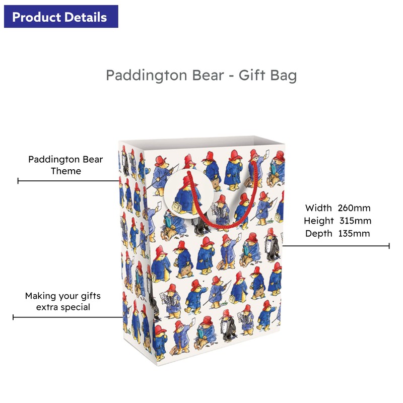 Paddington Large Gift Bag - BAL147