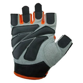 Verri | Guantes Pesas Over-lap para Seguridad y protección de Manos y muñeca en Entrenamiento, Rutina en Gimnasio o Gym, Negro, GD