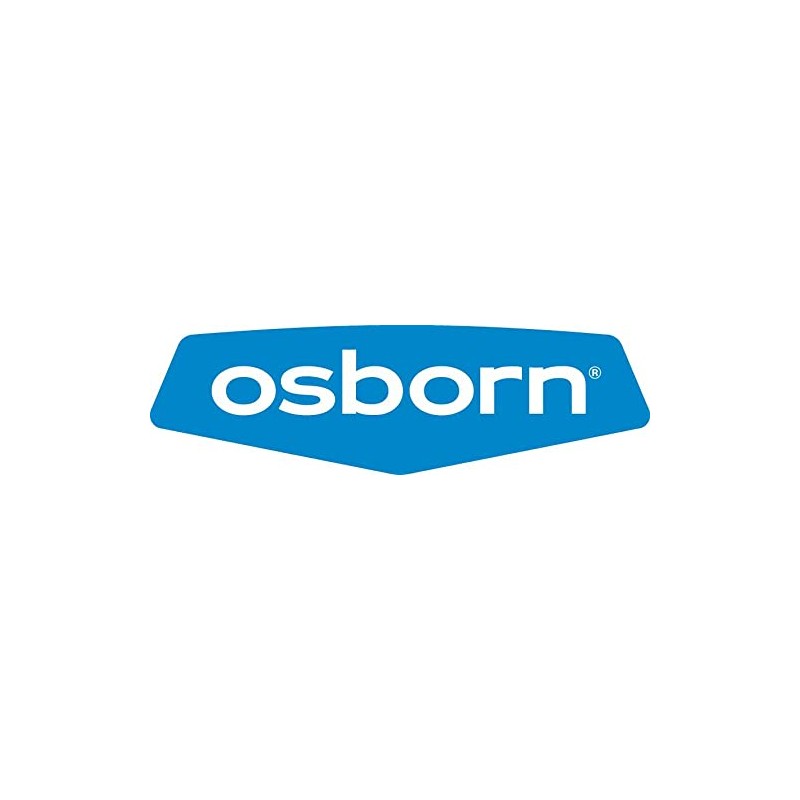 Osborn 2507162 Wheel Brush Crimped of Steel Wire, 0 V,