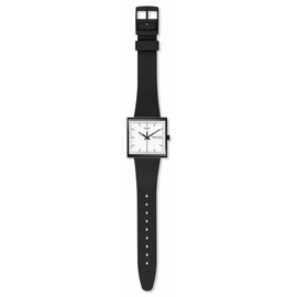 Swatch SO34B700 WHAT IF Watch, BLACK, What if Blue, Black