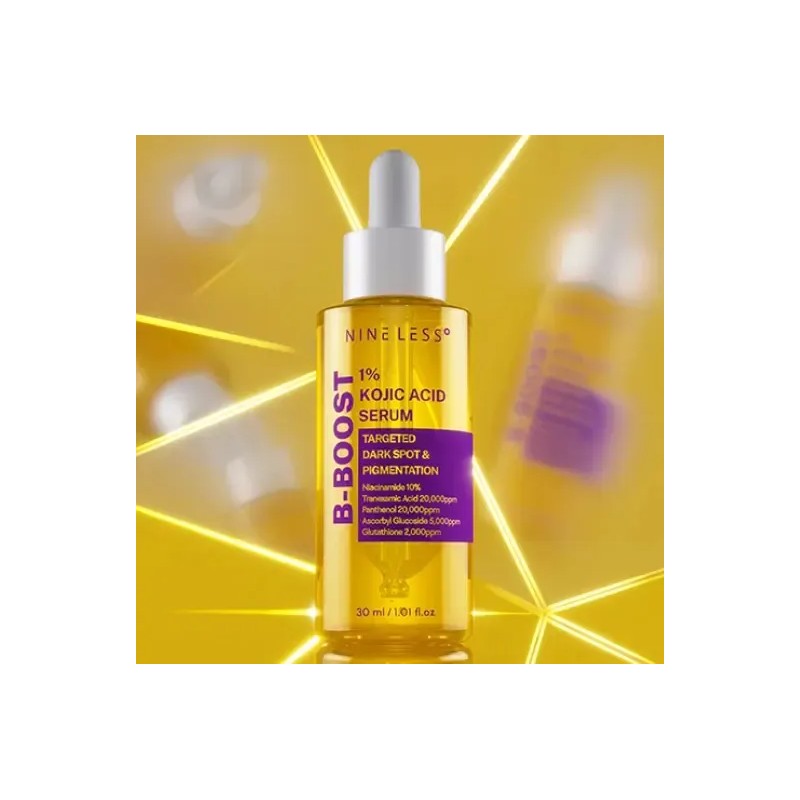 Sérum Antimanchas Nineless B-Boost con 1% Ácido Kójico y Niacinamida