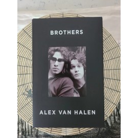 Alex Van Halen SIGNED BOOK Brothers UK FIRST EDITION Hardcover  IN-HAND